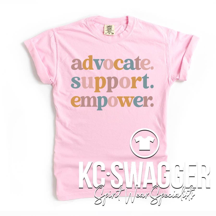 ISD MENTAL HEALTH BLOSSOM COMFORT COLORS TEE