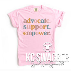 ISD MENTAL HEALTH BLOSSOM COMFORT COLORS TEE