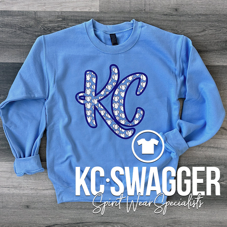 KC HEARTS SWEATSHIRT KCSWAG