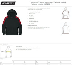 KCA FASTPITCH BLACK PERFORMANCE HOODIE