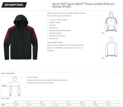 KCA FASTPITCH BLACK PERFORMANCE HOODIE