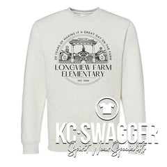 LFE ANNIVERSARY HEATHER OATMEAL LAT SWEATSHIRT
