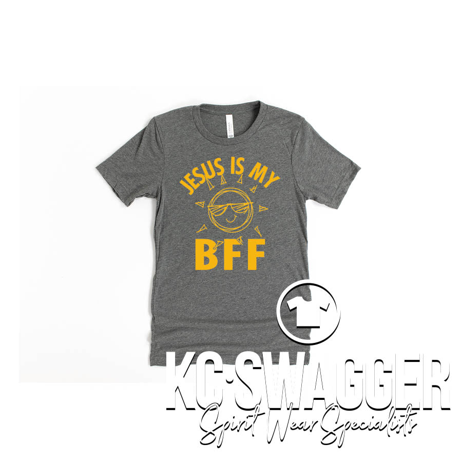 LITTLE ANGELS GRAY TODDLER TEE