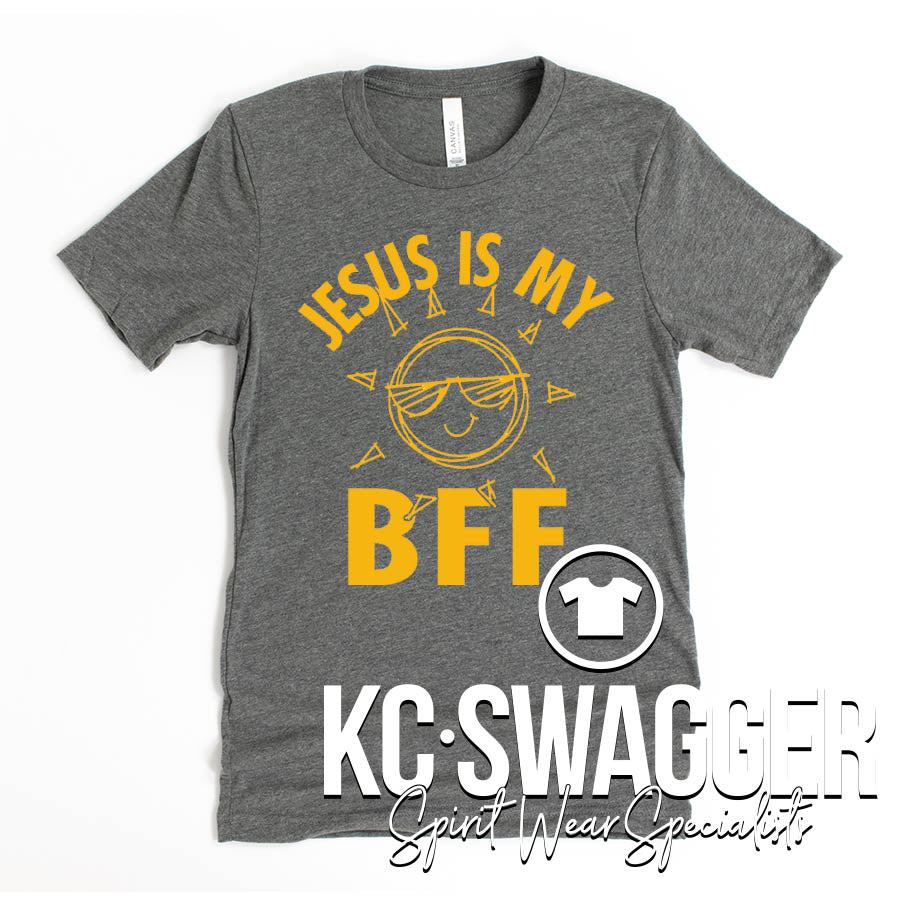 LITTLE ANGELS GRAY TEE
