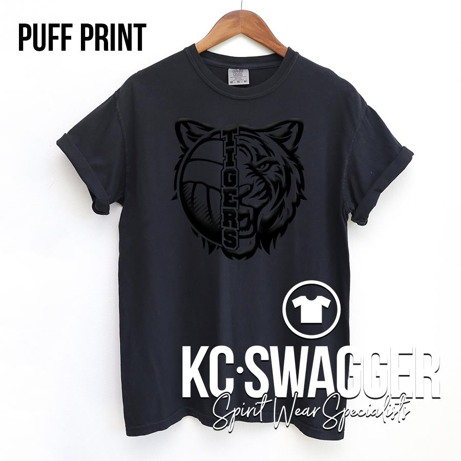 PLMS VOLLEYBALL BLACK TEE