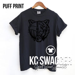 PLMS VOLLEYBALL BLACK TEE