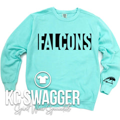 SHS ORCHESTRA CHALKY MINT COMFORT COLORS SWEATSHIRT