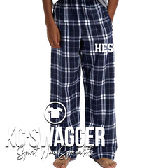 HES HUSKIES NAVY BOXERCRAFT FLANNEL PANTS