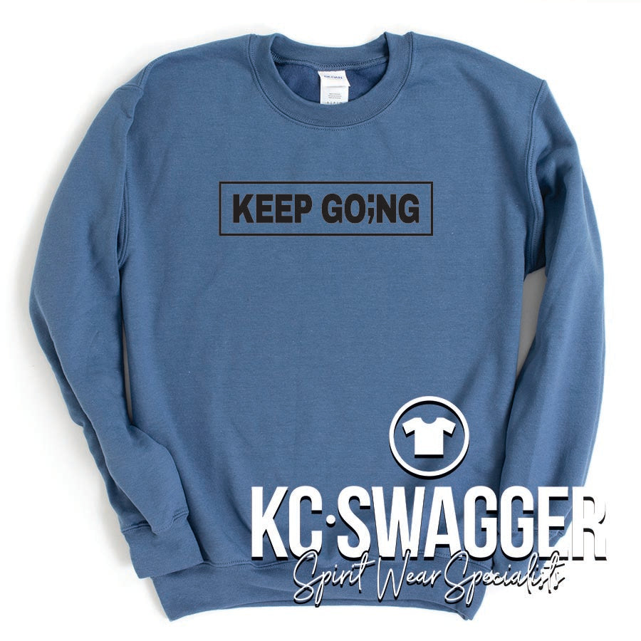 ISD COUNSELORS INDIGO GILDAN SWEATSHIRT