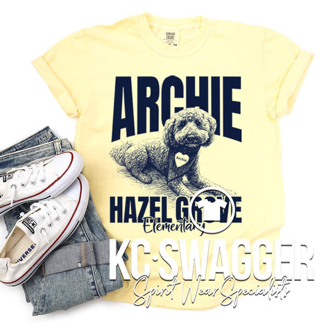 HGE HAWKS BUTTER COMFORT COLORS TEE