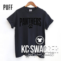 SPE PANTHERS BLACK COMFORT COLORS TEE