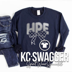 HPE HUSKIES NAVY SWEATSHIRT