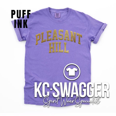 PH ROOSTERS VIOLET COMFORT COLORS TEE