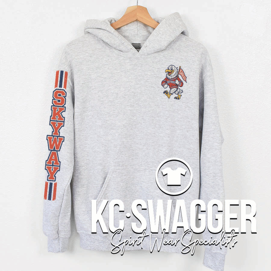 SKYWAY EAGLES ASH PORT AND CO HOODIE