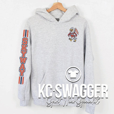 SKYWAY EAGLES ASH PORT AND CO HOODIE