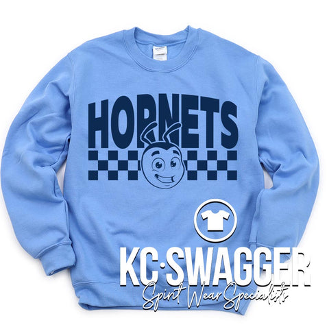 HHE HORNETS CO BLUE SWEATSHIRT