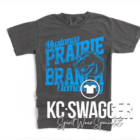PBE MUSTANGS PEPPER COMFORT COLORS TEE