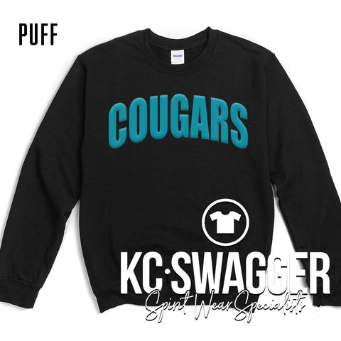 CME COUGARS BLACK GILDAN SWEATSHIRT