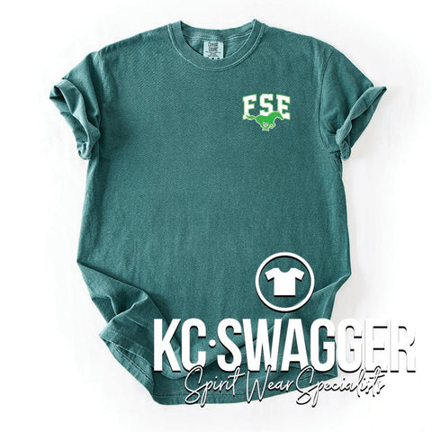 FSE MUSTANGS BLUE SPRUCE COMFORT COLORS TEE