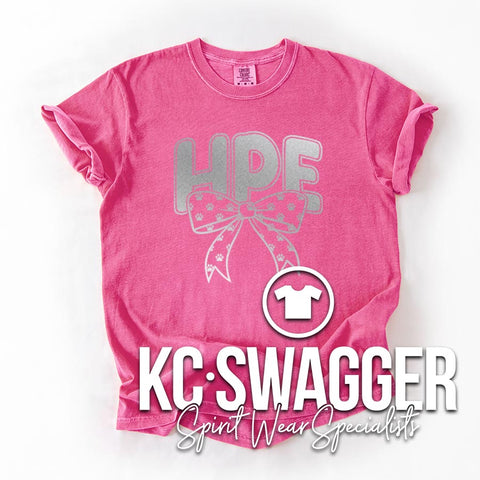 HPE HUSKIES CRUNCHBERRY COMFORT COLORS TEE