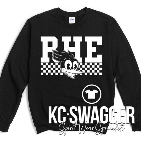 RHE ROADRUNNERS BLACK SWEATSHIRT