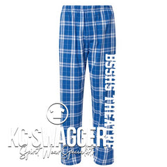 BSS THEATRE PLAID FLANNEL PANTS