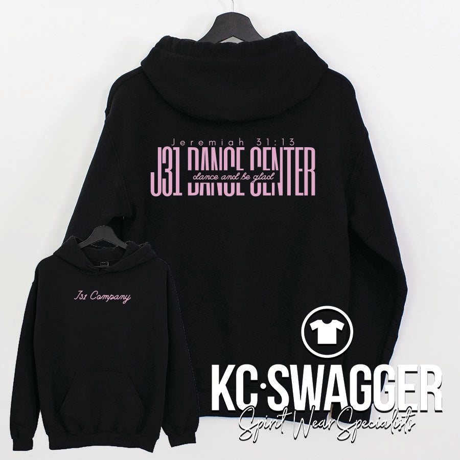 J31 DANCE BLACK PORT AND CO HOODIE