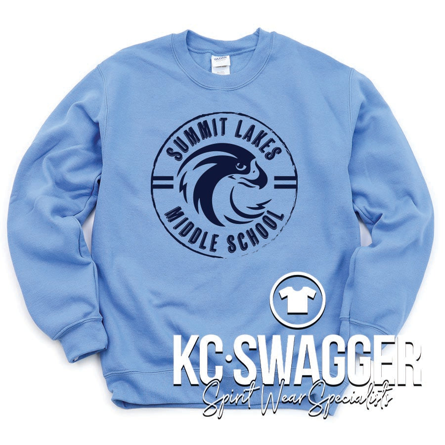 SLMS FALCONS CO BLUE PORT AND CO SWEATSHIRT