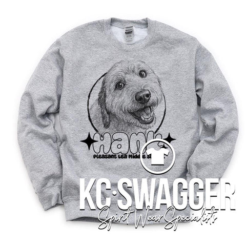 PLMS TIGERS HANK SPORT GRAY SWEATSHIRT
