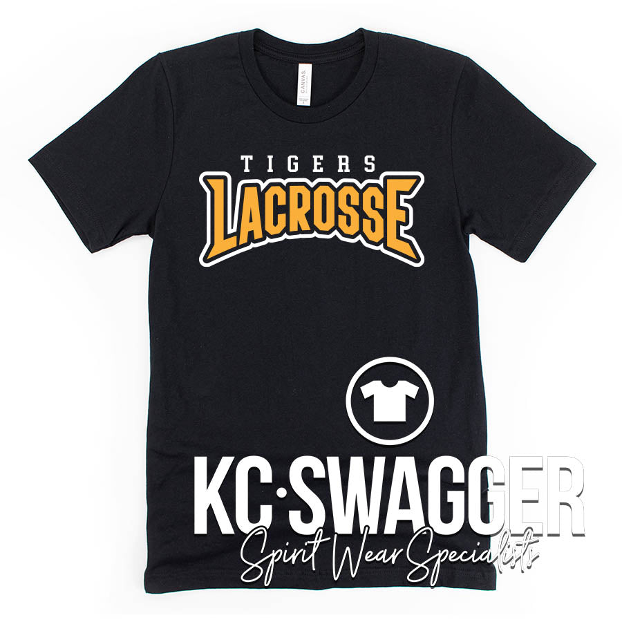 LSHS GIRLS LACROSSE BLACK BELLA CANVAS TEE
