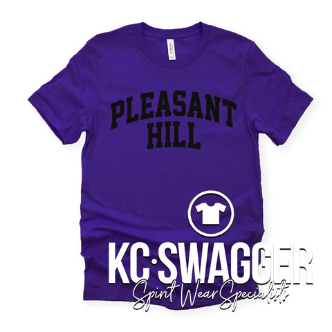 PH ROOSTERS PURPLE BELLA CANVAS TEE