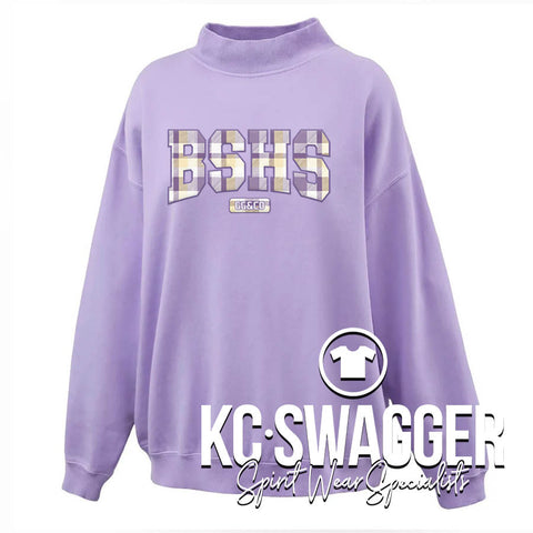 BSHS GG&CO ORCHID PENNANT WOMENS SALTWASH MOCKNECK