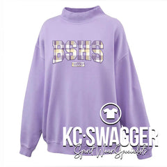 BSHS GG&CO ORCHID PENNANT WOMENS SALTWASH MOCKNECK