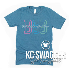 BSS TOSDT HEATHER DEEP TEAL TEE