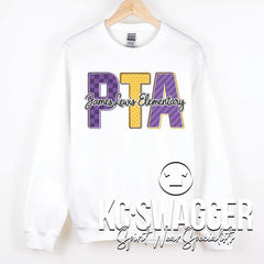 JLE SUPERCATS PTA WHITE PORT AND CO SWEATSHIRT (ADULT ONLY)
