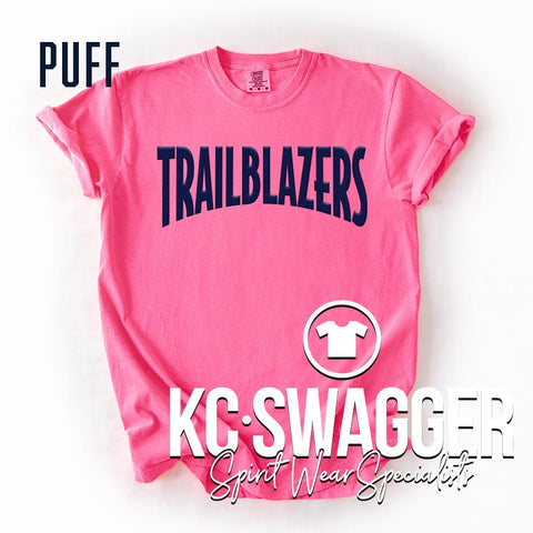 SFT TRAILBLAZERS NEON PINK COMFORT COLORS TEE
