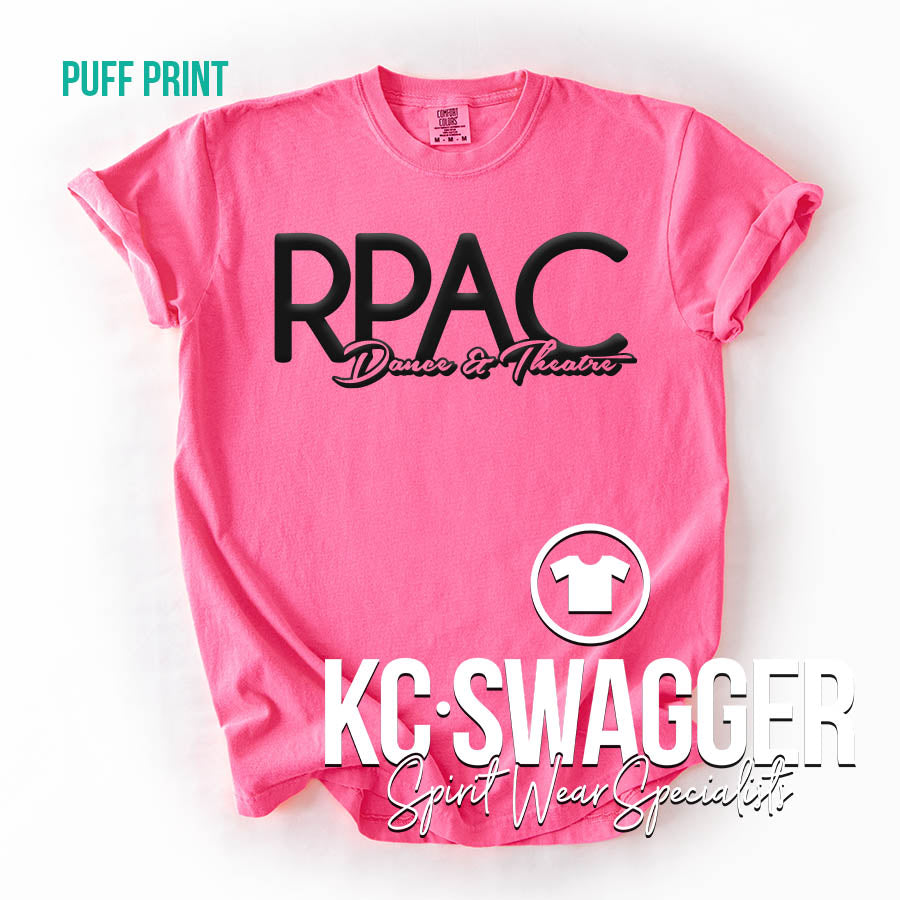 RPAC NATIONALS NEON PINK COMFORT COLORS TEE