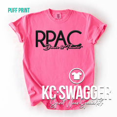 RPAC NATIONALS NEON PINK COMFORT COLORS TEE