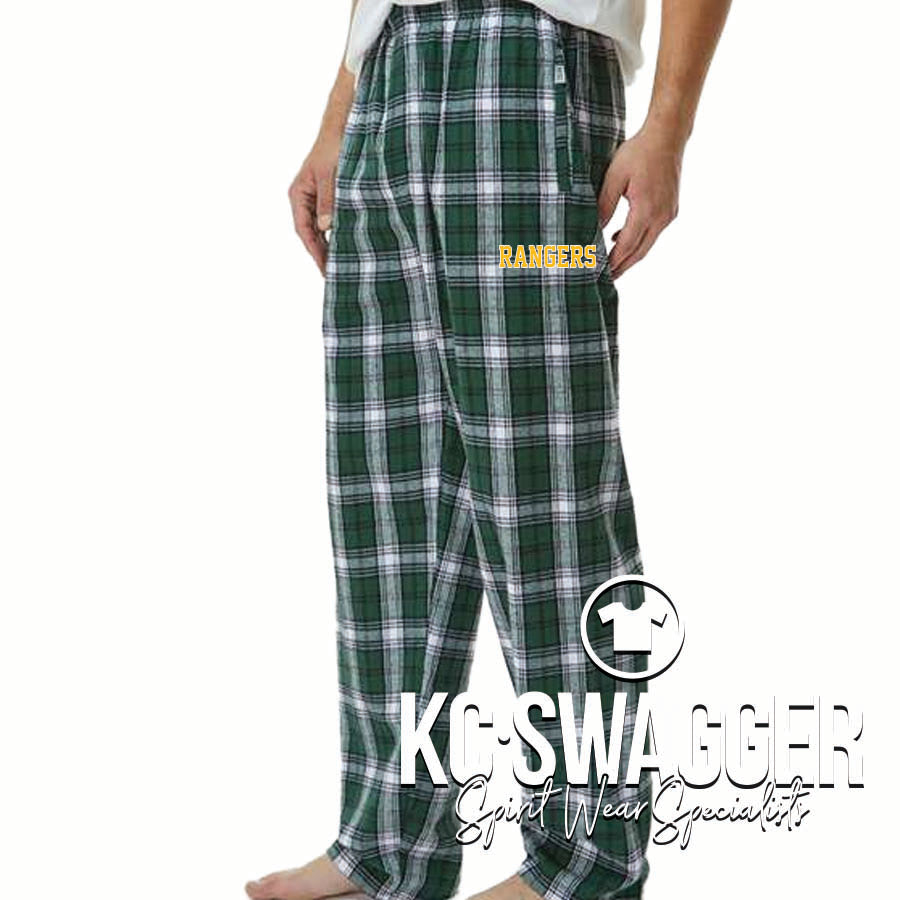 LIGGETT TRAIL GREEN PLAID BOXERCRAFT FLANNEL PANTS