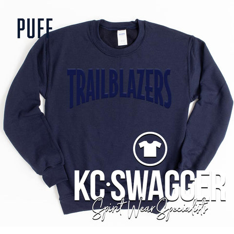SFT TRAILBLAZERS NAVY GILDAN SWEATSHIRT