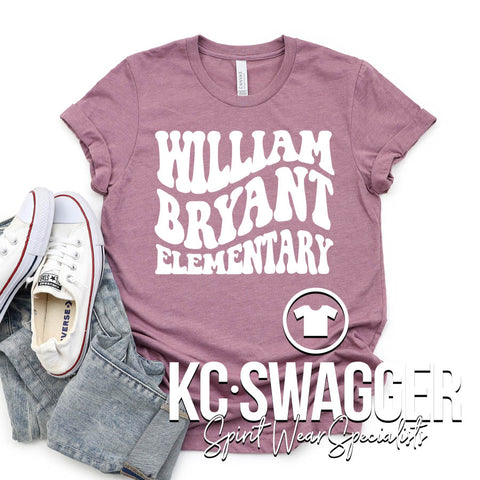 WBE BOBCATS ORCHID TEE
