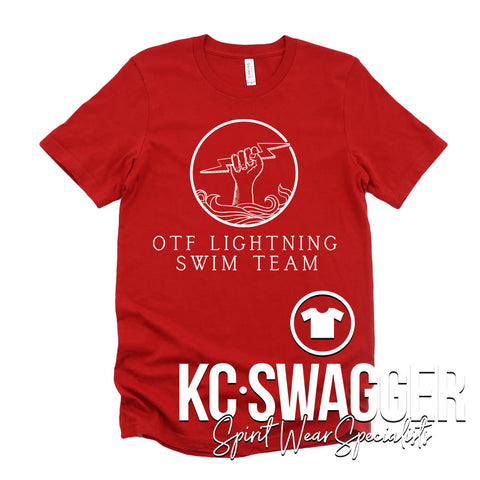 OTF LIGHTNING RED OFFICIAL TEAM TEE
