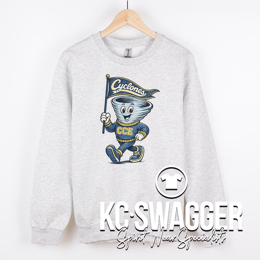 CCE CYCLONES ASH PORT AND CO SWEATSHIRT