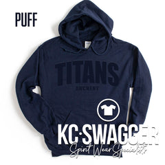 LSW ARCHERY NAVY GILDAN HOODIE