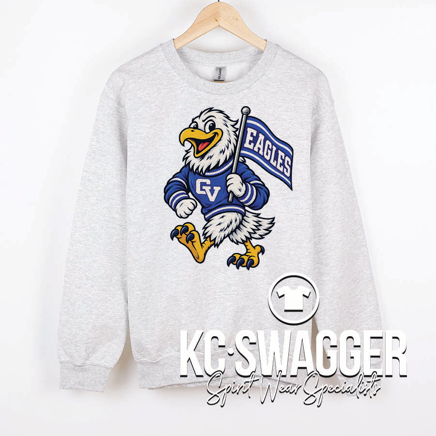 GVME EAGLES ASH PORT AND CO SWEATSHIRT