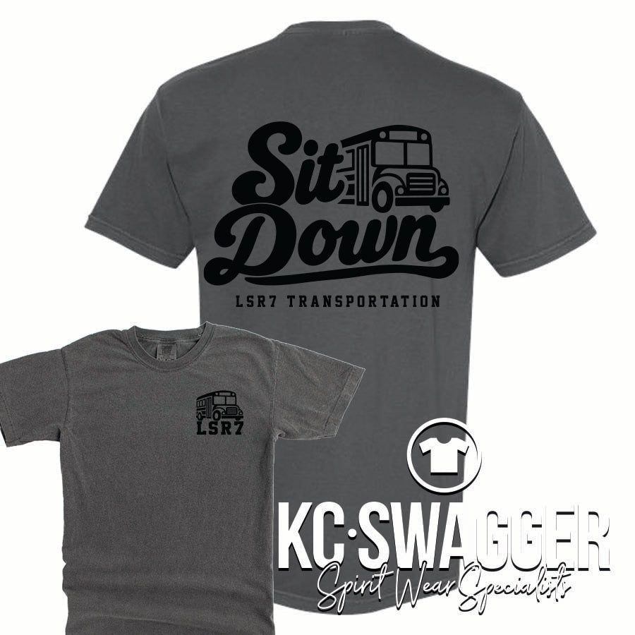 LSR7 TRANSPORTATION PEPPER COMFORT COLORS TEE