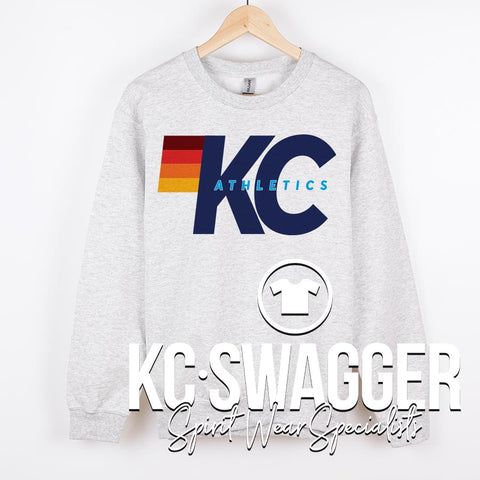 ATHLETICS SOCCER ASH JERZEES SWEATSHIRT