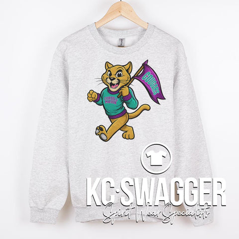 CME COUGARS ASH GILDAN SWEATSHIRT