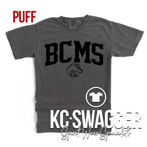 BCMS MUSTANGS PEPPER COMFORT COLORS TEE