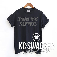 BPM DANCE BLACK COMFORT COLORS TEE